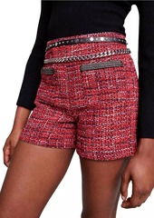 Maje Shorts in Tweed