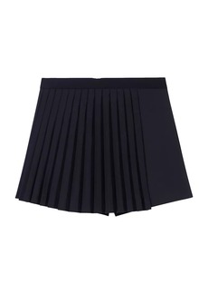 Maje Straight-Fit Pleated Shorts