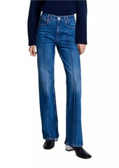 Maje Straight-Leg Jeans