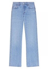 Maje Straight-Leg Studded Jeans