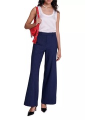 Maje Striped Trousers