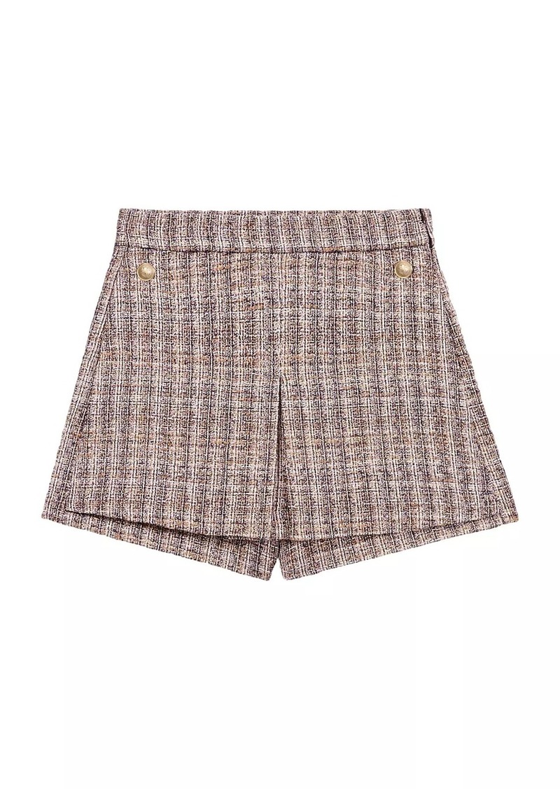 Maje Tweed Skort