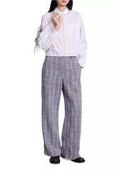 Maje Tweed Trousers