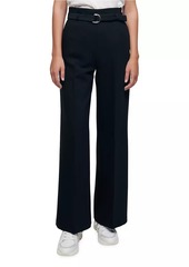 Maje Wide Belted Trousers