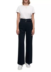 Maje Wide Belted Trousers