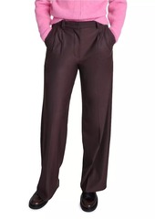 Maje Wide Leg Suit Trousers