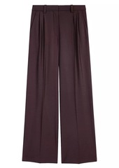 Maje Wide Leg Suit Trousers