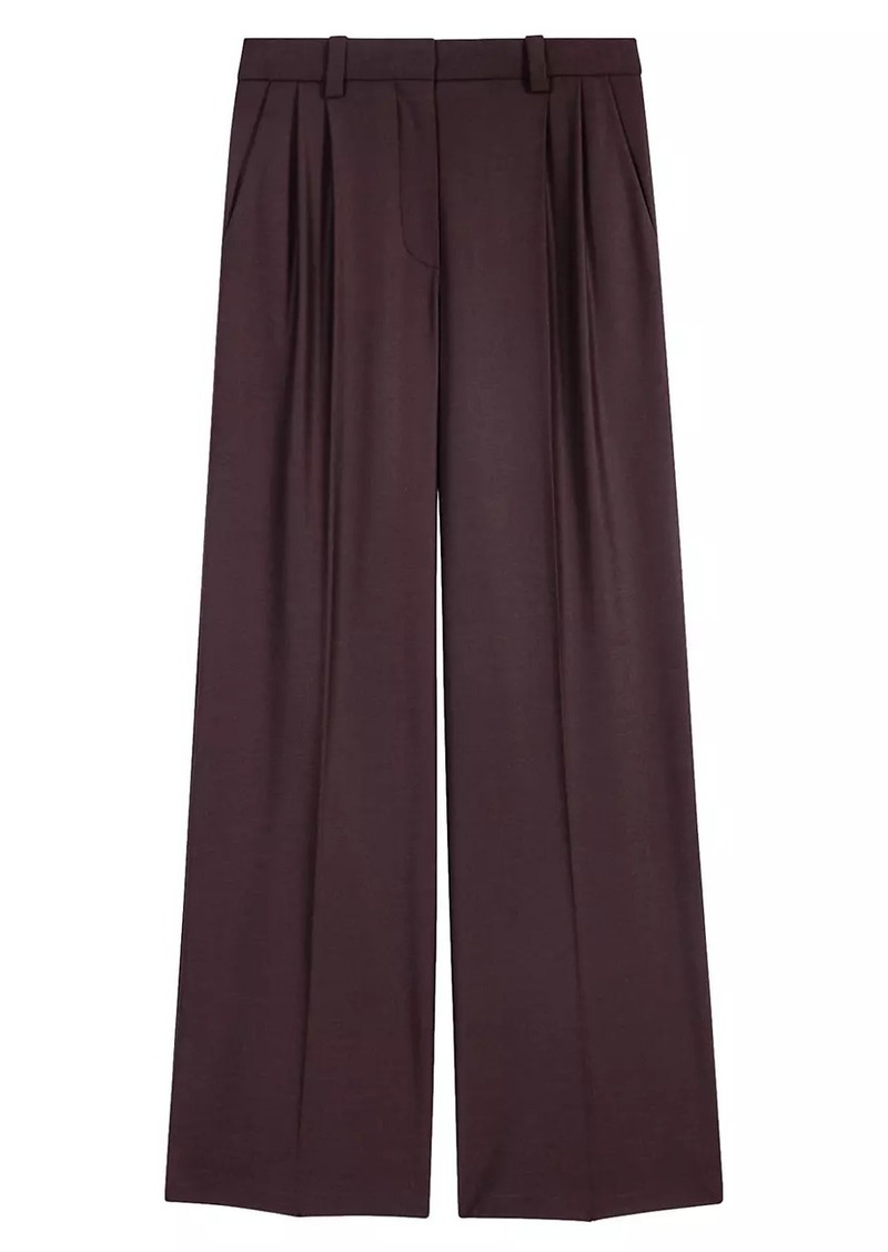 Maje Wide Leg Suit Trousers