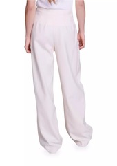 Maje Wide-Leg Suit Trousers