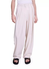 Maje Wide-Leg Suit Trousers