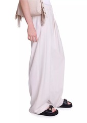 Maje Wide-Leg Suit Trousers