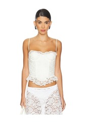 MAJORELLE Ceila Bustier Top