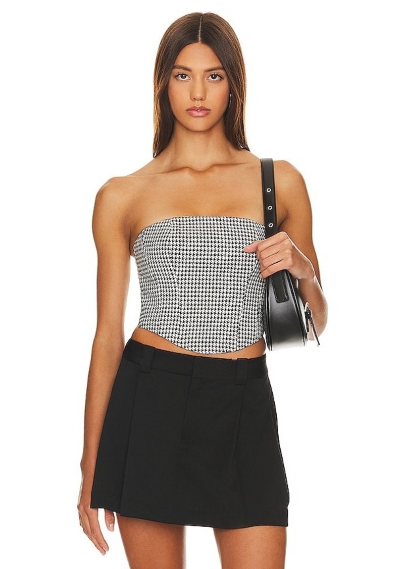 MAJORELLE Nadjha Bustier Top