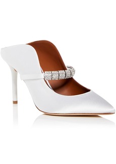 Malone Souliers BELLA CRYSTAL Womens Satin Pumps