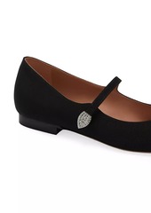 Malone Souliers x Tabitha Simmons Kate Grosgrain Mary Jane Flats