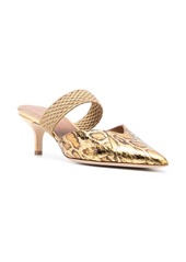 Malone Souliers leopard-print 60mm leather mules