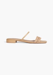 Malone Souliers - Frida 10 woven leather sandals - Neutral - EU 36