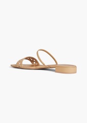 Malone Souliers - Frida 10 woven leather sandals - Neutral - EU 36