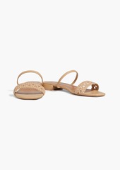 Malone Souliers - Frida 10 woven leather sandals - Neutral - EU 36