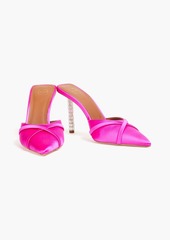 Malone Souliers - Josephine 90 satin mules - Pink - EU 36