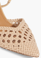 Malone Souliers - Marla 45 woven leather mules - Neutral - EU 36