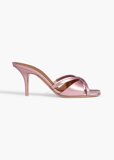 Malone Souliers - Penn patent-leather mules - Pink - EU 35.5