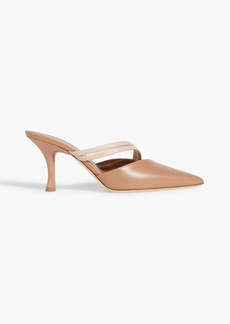 Malone Souliers - Tia 70 two-tone leather mules - Neutral - EU 35