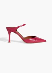 Malone Souliers - Uma 80 leather mules - Pink - EU 36