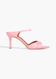 Malone Souliers - Una 80 leather mules - Pink - EU 36