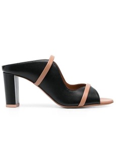 MALONE SOULIERS Norah leather heel mules