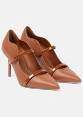 Malone Souliers Maureen 85 leather pumps