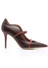 Malone Souliers Maureen leather 100mm pumps