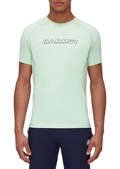 Mammut Men's Selun FL Logo T-Shirt, Large, Blue