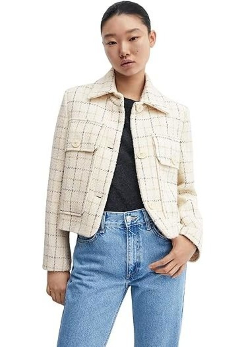 Mango Burdeos Jacket