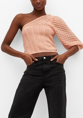 Mango Asymmetric Knit Sweater