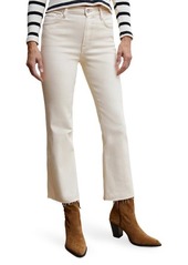 MANGO Crop Flare Jeans