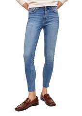 MANGO Crop Skinny Jeans