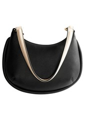 MANGO Faux Leather Hobo Bag