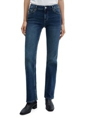 MANGO Low Rise Flare Jeans