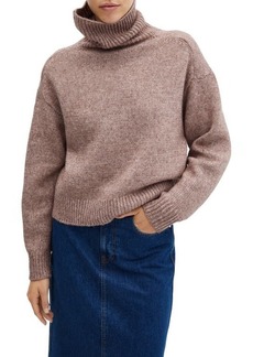 MANGO Oversize Turtleneck Sweater