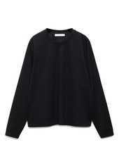 MANGO Pintuck Sweatshirt