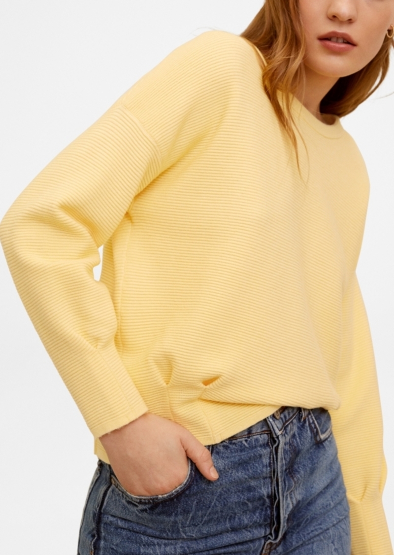 Mango Puffed Sleeves Sweater