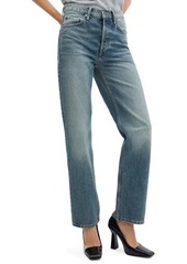 MANGO Straight Leg Jeans