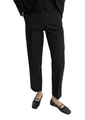 MANGO Straight Leg Suit Trousers