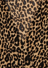 Mango Women's Leopard Gown - Brown