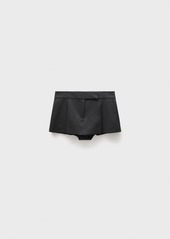 Mango Women's Low-Rise Skirt - Black