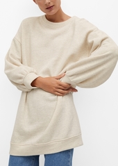 Mango Women's Oversize Cotton Sweatshirt
