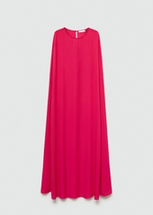 Mango Women's Sleeve Slit Dress - Pink