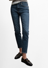 Mango Women's Slim Cropped Jeans