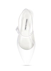 Manolo Blahnik 10mm Didionflat Patent Leather Flats